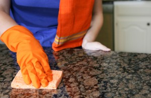 Cleaning Countertop Surfaces